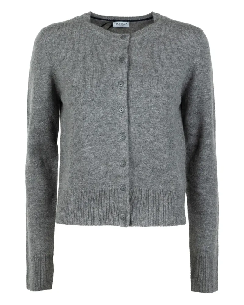 MARELLA buttoned cardigan - Grau Grau