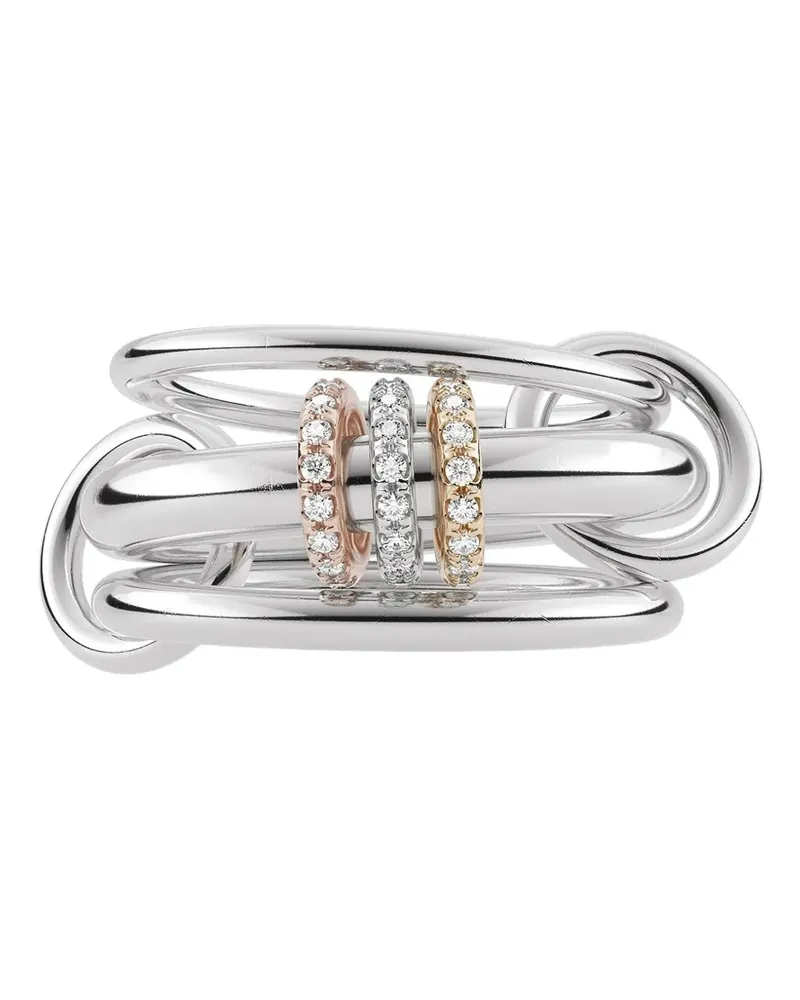 Spinelli Kilcollin Gemini diamond ring - Silber Silber