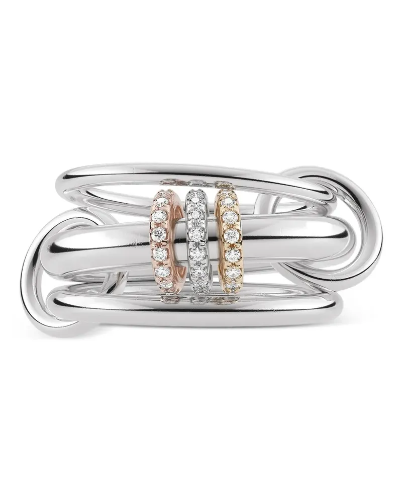 Spinelli Kilcollin Gemini diamond ring - Silber Silber