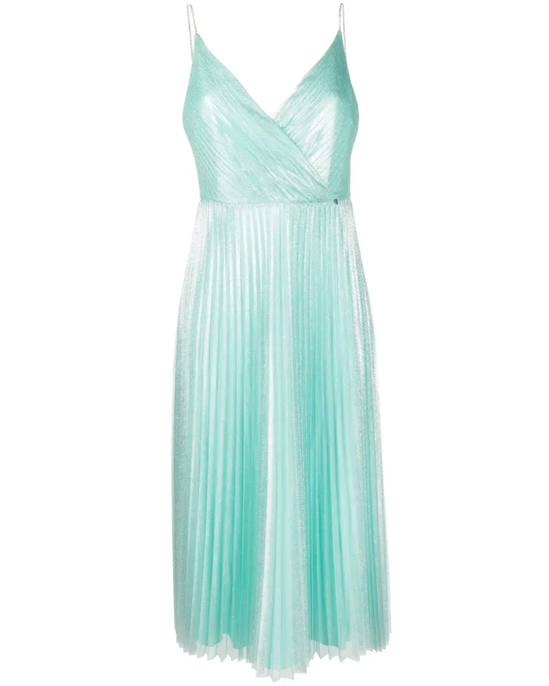 NISSA Metallic-Kleid - Grün Grün