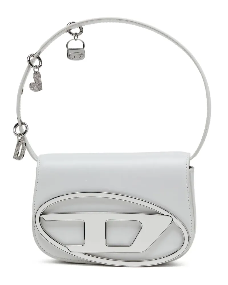 Diesel 1DR charm-embellished shoulder bag - Weiß Weiß