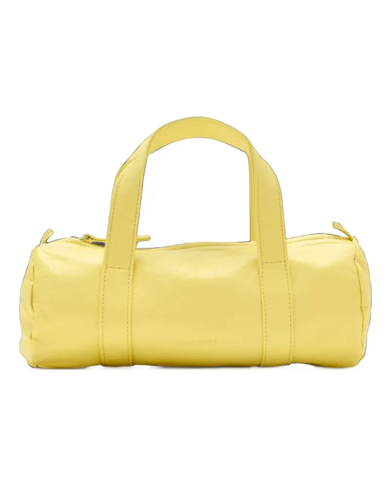 GIMAGUAS mini Claudia leather tote bag - Gelb Gelb