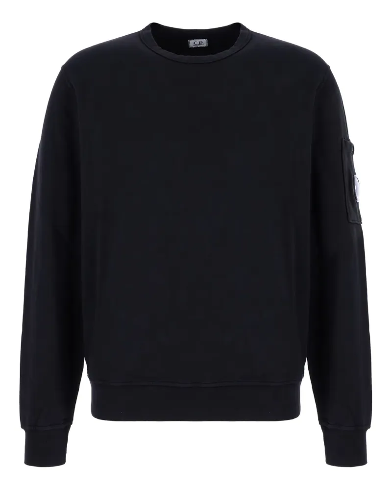 C.P. Company Diagonal Raised Fleece-Sweatshirt - Schwarz Schwarz