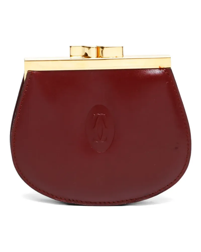 Cartier 1990-2010s Must De Coin purse - Rot Rot