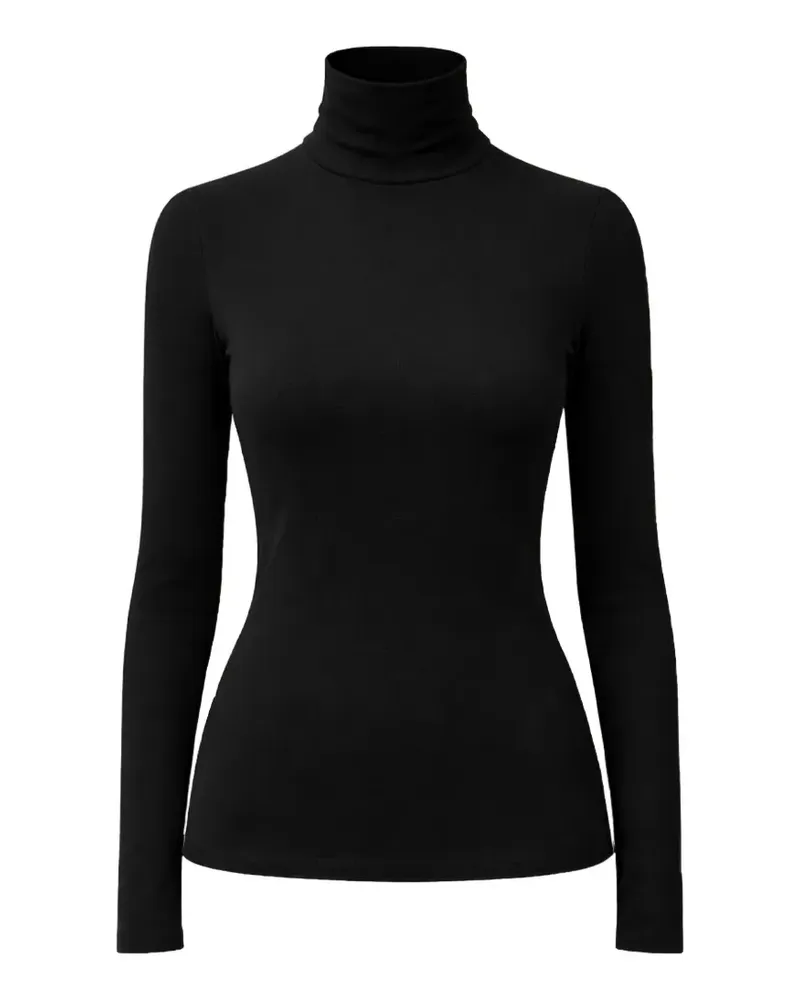Gloria Coelho turtleneck long-sleeve top - Schwarz Schwarz