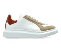 Sneakers mit Kontrasteinsatz - Weiß