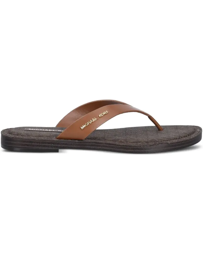 Michael Kors Sandalen aus Leder - Braun Braun