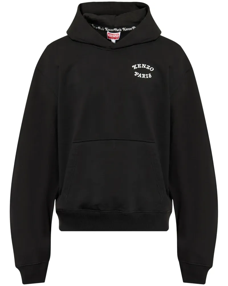 Kenzo Hoodie mit Print - Schwarz Schwarz