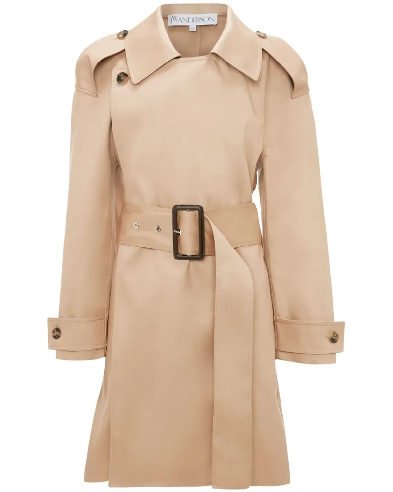 J.W.Anderson Trenchcoat mit Gürtel - Nude Nude