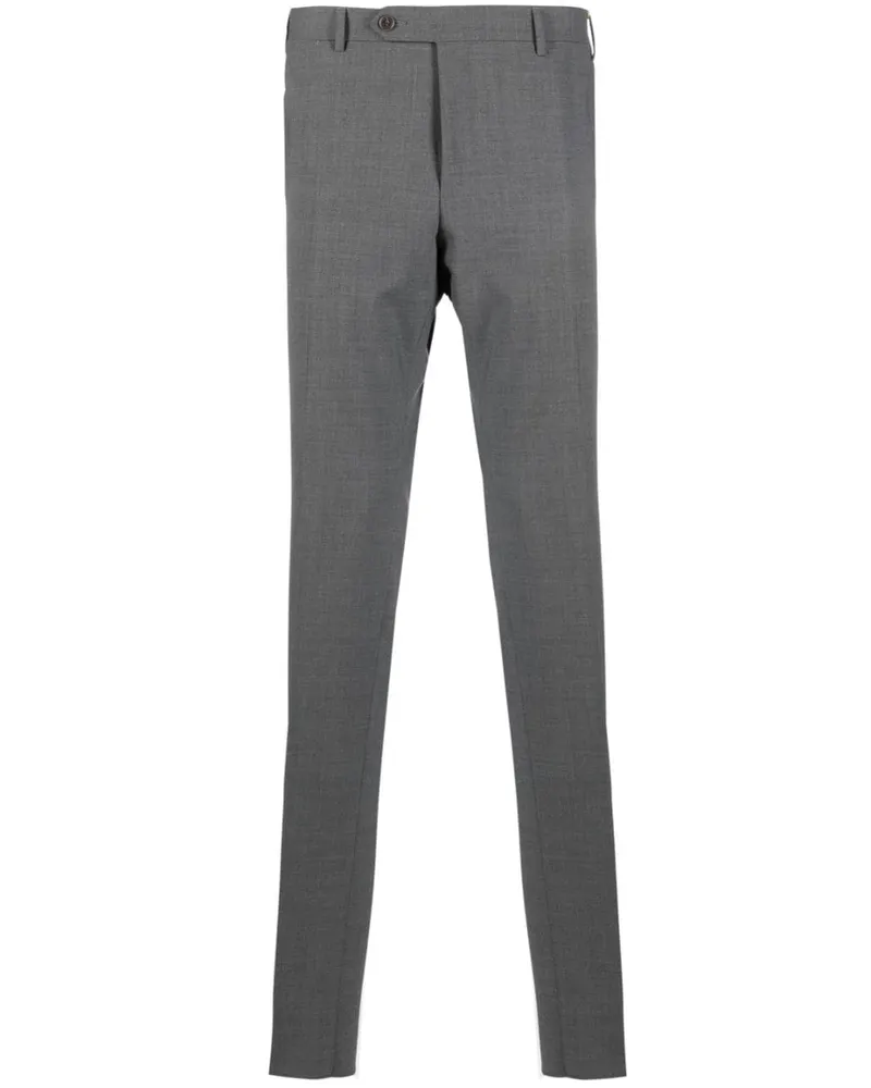 Canali Klassische Hose - Grau Grau