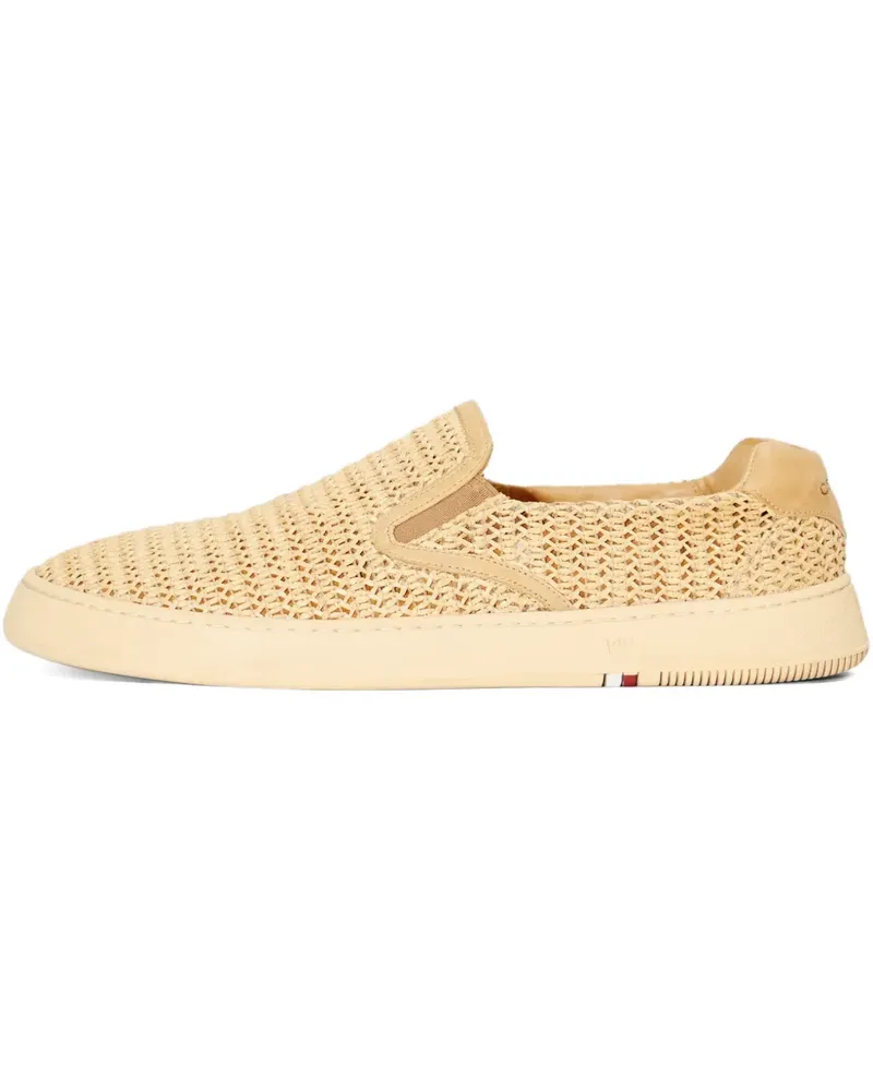 Osklen Bossanova raffia slippers - Nude Nude