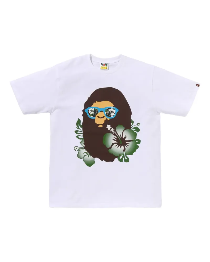 BAPE ABC Resort T-Shirt - Weiß Weiß