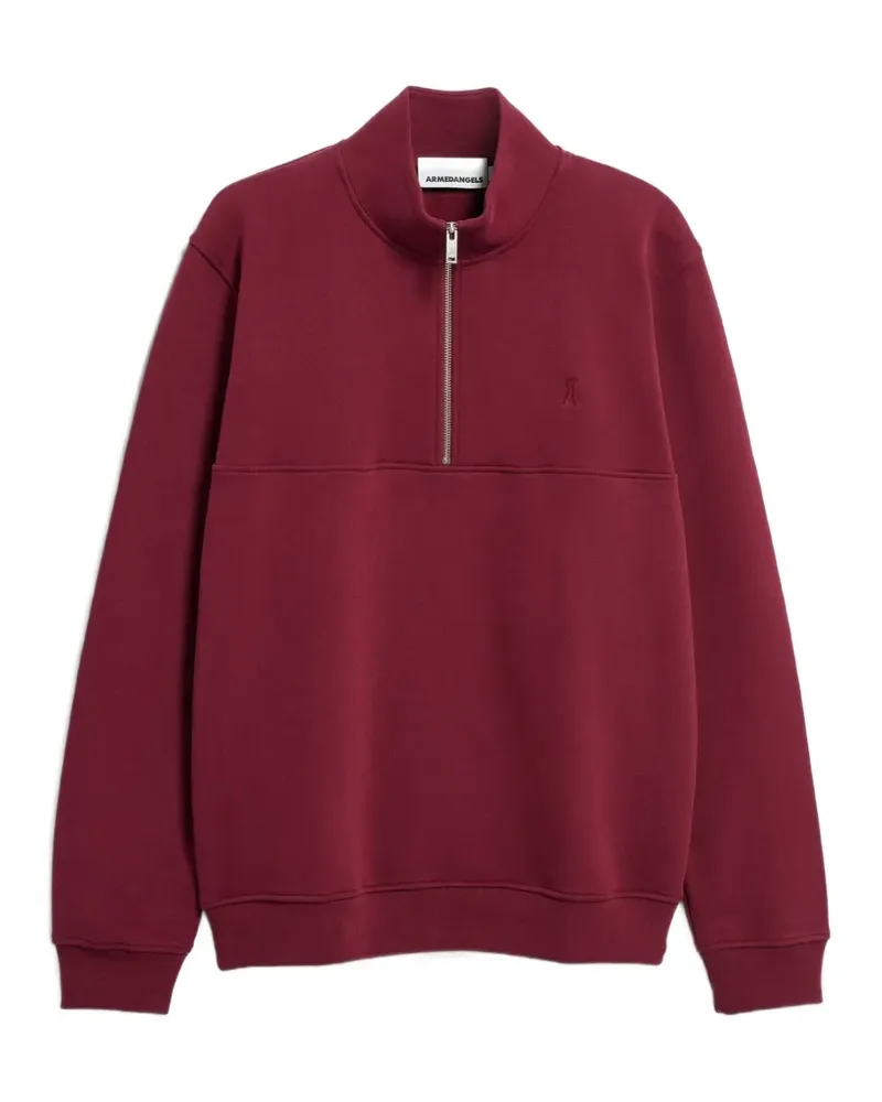 Armedangels Waarlo Fleecepullover - Rot Rot