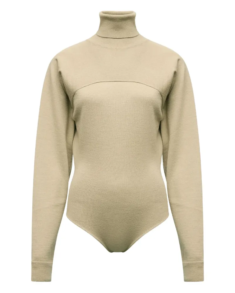 Maison Margiela Body mit Rollkragen - Nude Nude