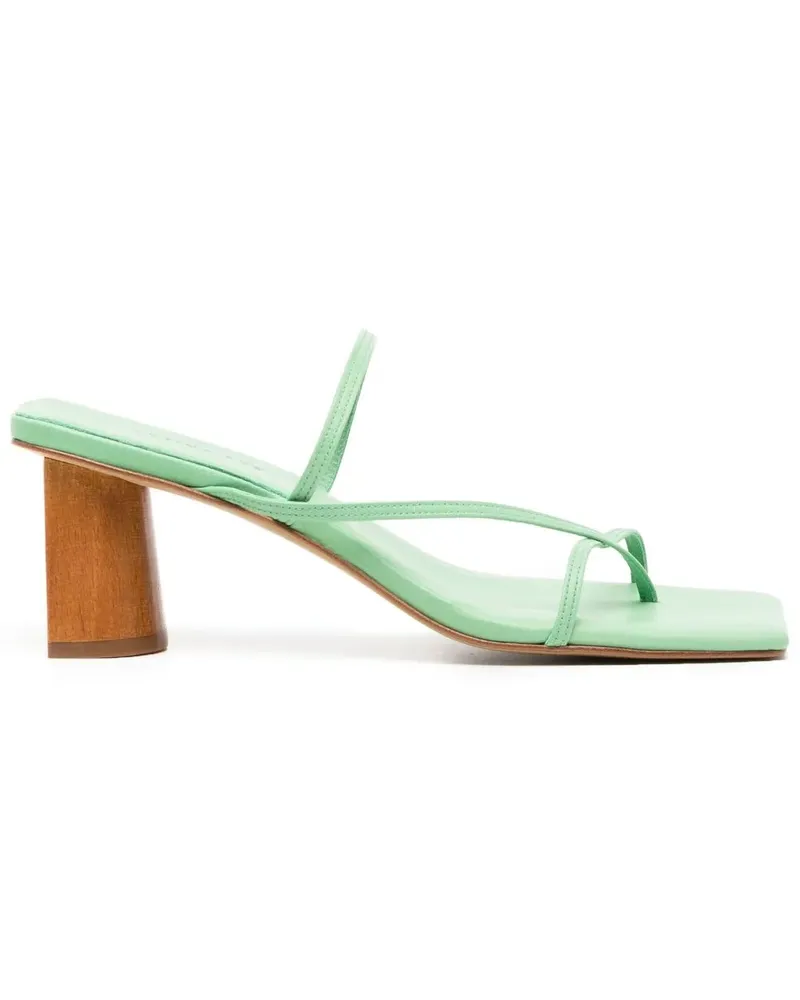 REJINA PYO Harley Sandalen 65mm - Grün Grün