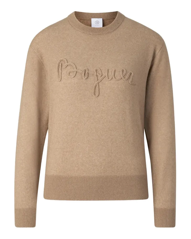 Bogner Tatjana Pullover mit Logo - Nude Nude