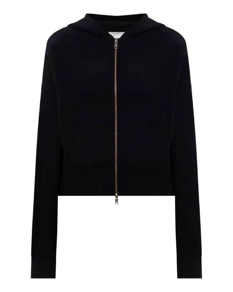 Lisa Yang Lilia hoodie cardigan - Schwarz Schwarz