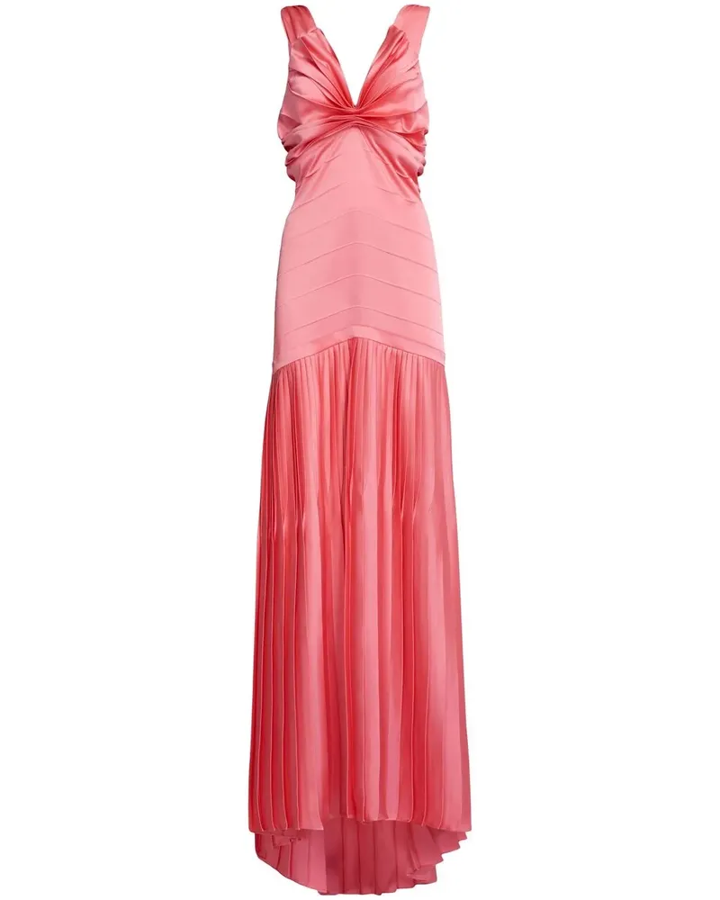 Marni Gerafftes Abendkleid - Rosa Rosa