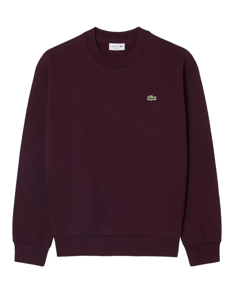Lacoste Sweatshirt aus Fleece - Rot Rot