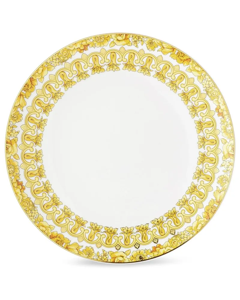 Versace Medusa Rhapsody Teller - Weiß Weiß