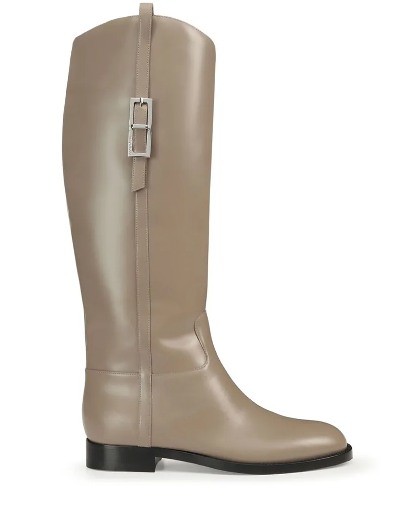 Sergio Rossi Sr Nora Stiefel 20mm - Nude Nude