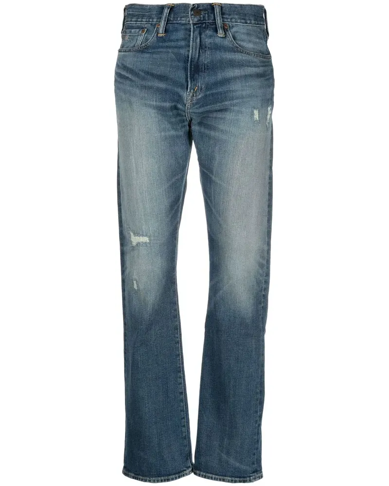 Ralph Lauren Bootcut-Jeans mit Stone-Wash-Effekt - Blau Blau