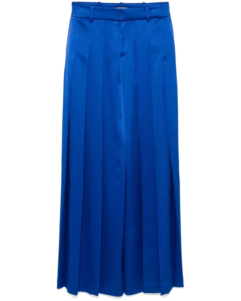 Alice + Olivia Simon Hose mit weitem Bein - Blau Blau