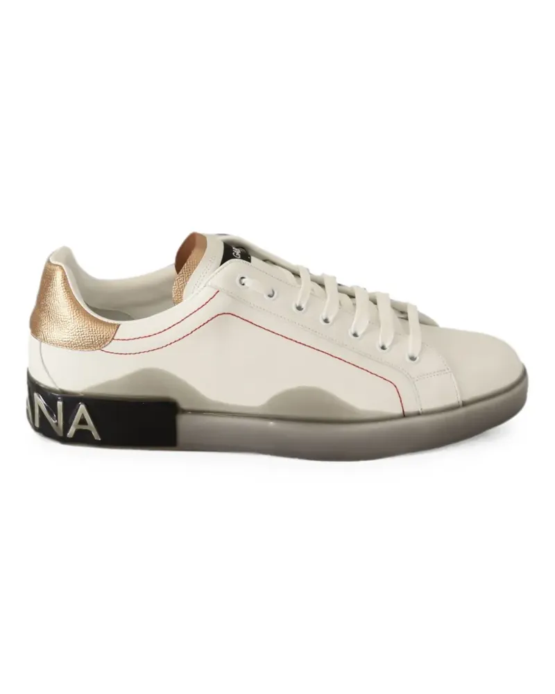Dolce & Gabbana Portofino Sneakers - Weiß Weiß