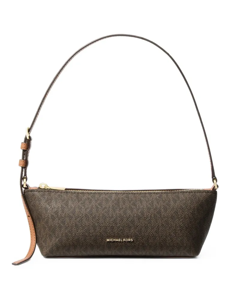 Michael Kors Laila small signature logo pochette - Braun Braun