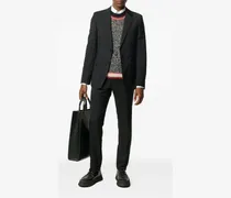 Jumpsuit mit zwei Knöpfen - Schwarz