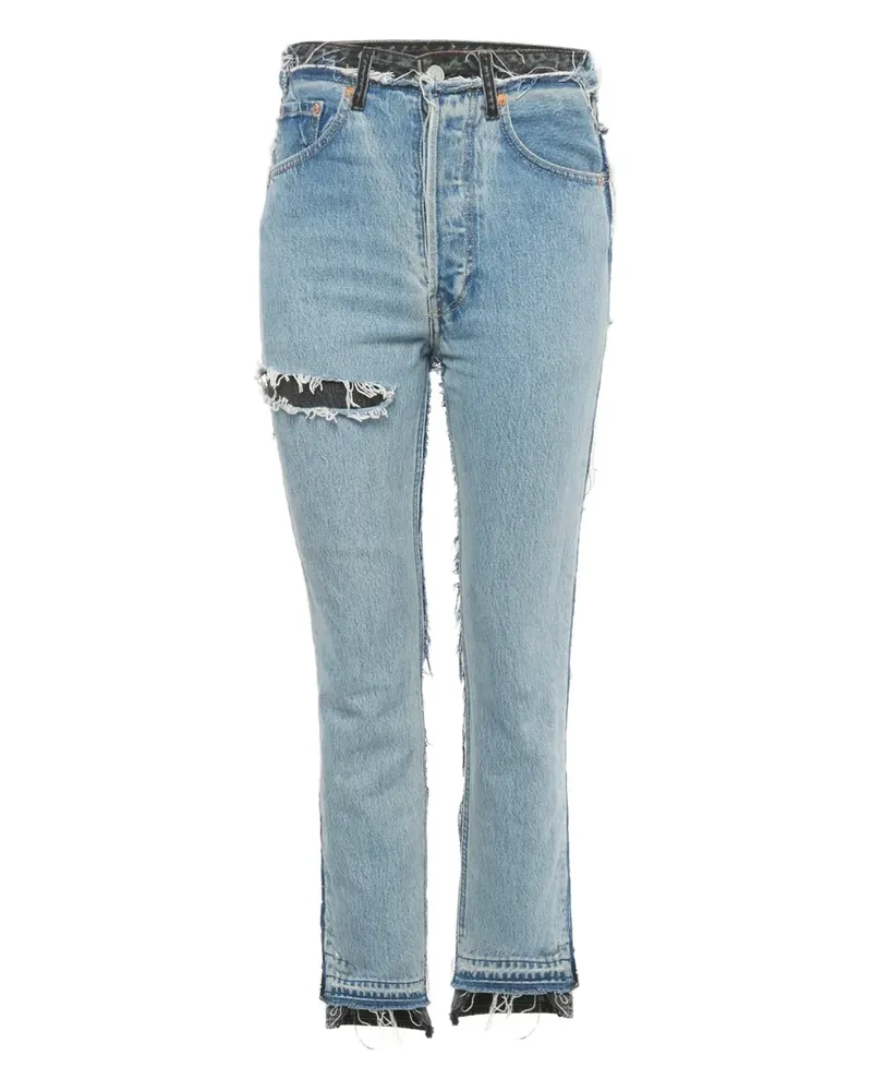 VETEMENTS X Levi patchwork jeans - Blau Blau