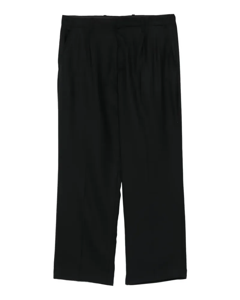 Our Legacy Hose mit Bundfalten - Schwarz Schwarz