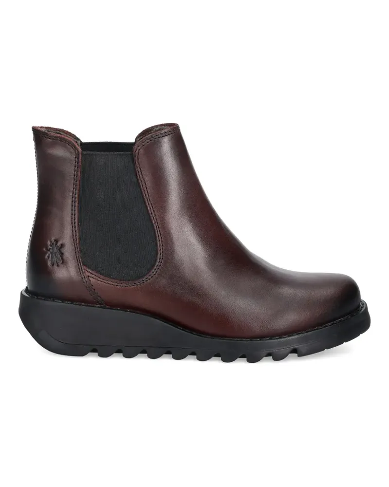 Fly London leather chelsea boots - Braun Braun