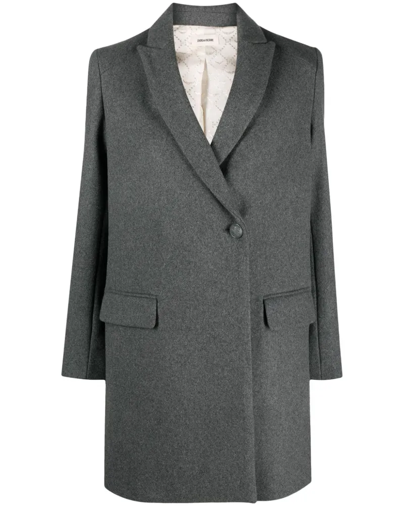 Zadig & Voltaire Klassische Cabanjacke - Grau Grau
