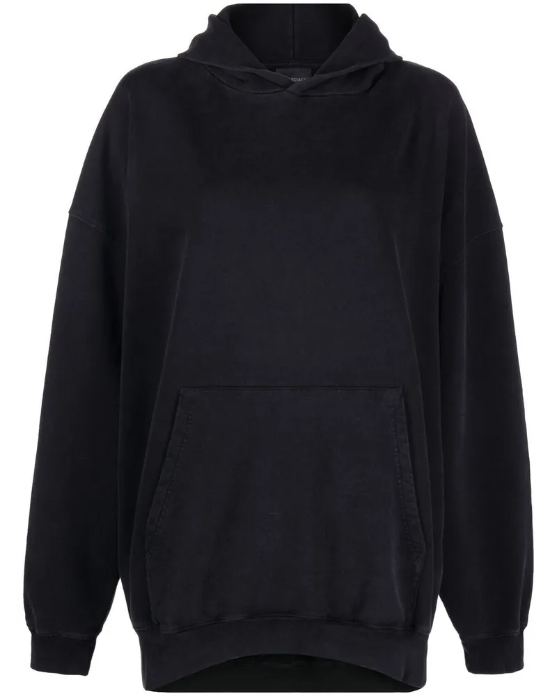 Balenciaga Klassischer Hoodie - Schwarz Schwarz