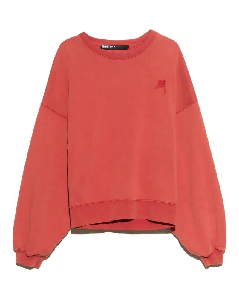 BIMBA Y LOLA Red Balloon Sweatshirt - Rot Rot