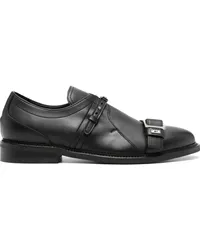 GCDS Derby-Schuhe mit Logo Schwarz