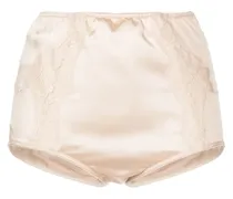 Slip mit Spitze - Nude
