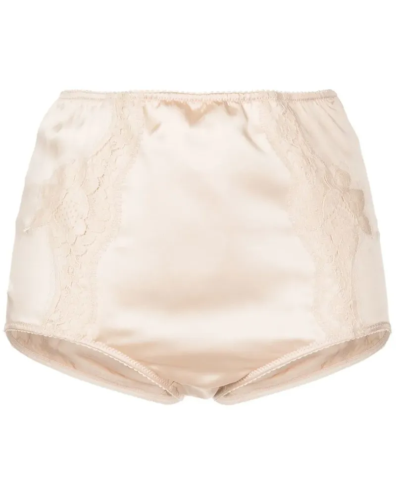 Dolce & Gabbana Slip mit Spitze - Nude Nude