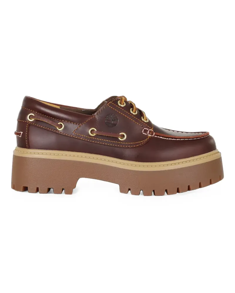 Timberland Stone Street Segelschuhe mit dicker Sohle - Braun Braun