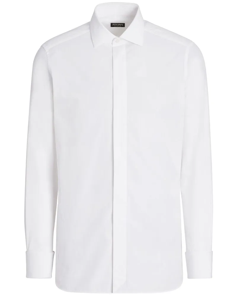Ermenegildo Zegna Trofeo silk shirt - Weiß Weiß
