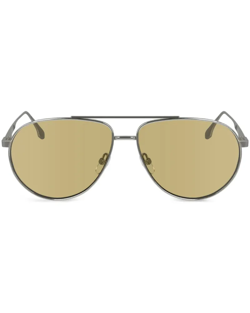 Victoria Beckham Getönte Pilotenbrille - Silber Silber