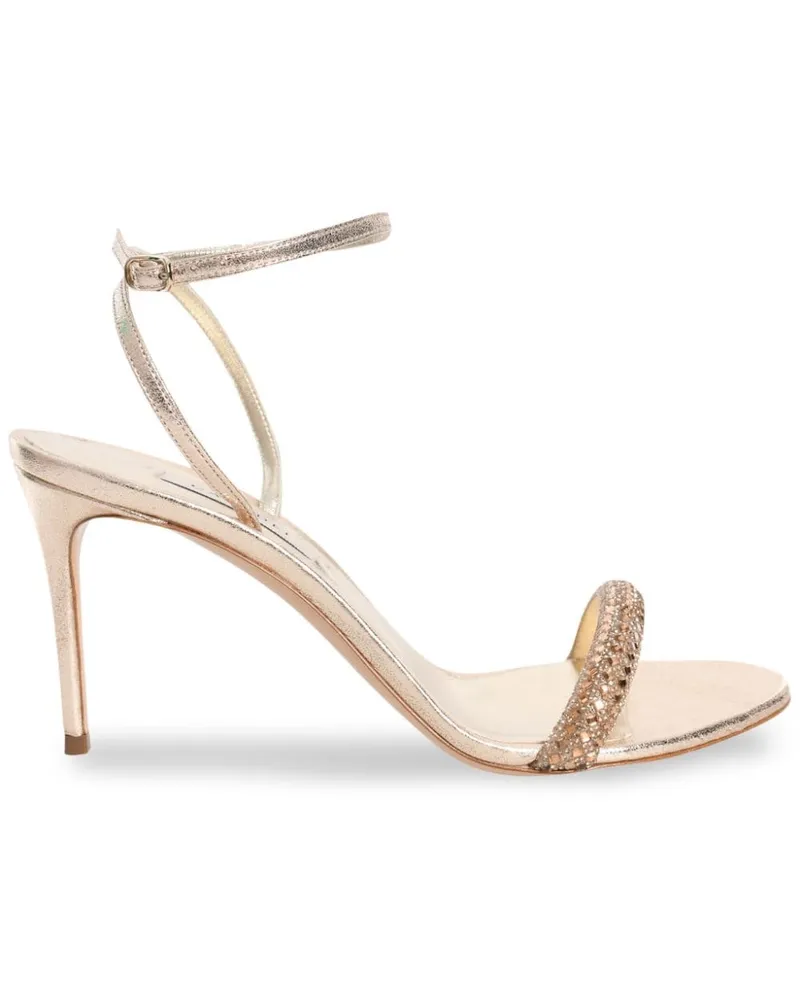 Casadei Blade Stratosphere Sandalen 90mm - Nude Nude