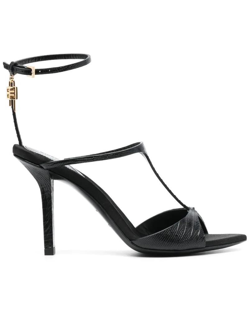 Givenchy Sandalen mit Schloss 110mm Schwarz