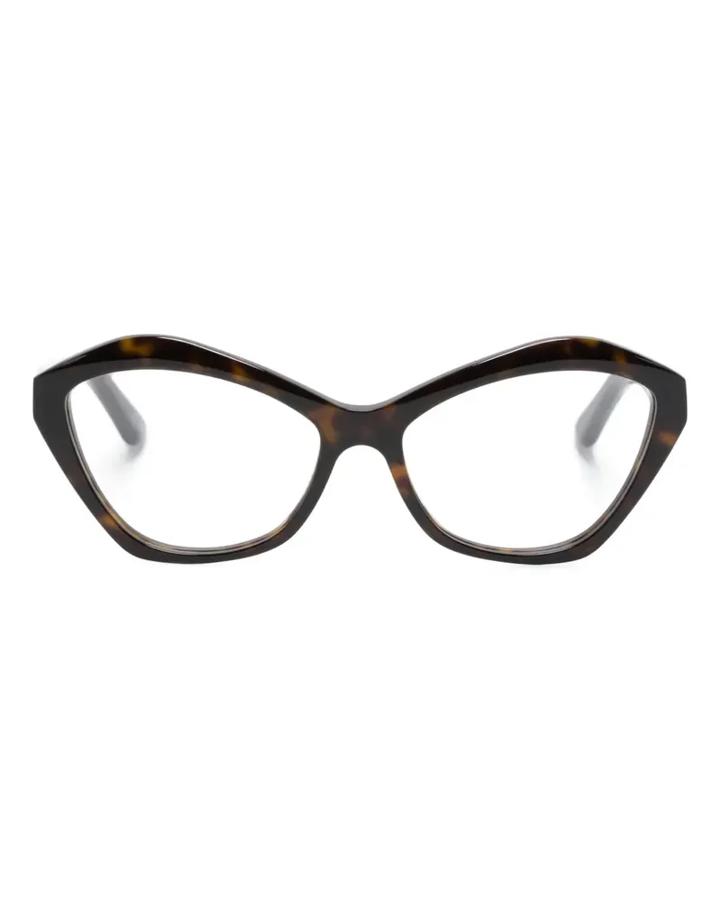 Balenciaga Cat-Eye-Brille in Schildpattoptik - Braun Braun