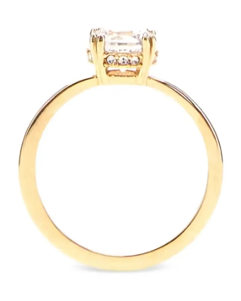Swarovski Stilla Ring mit Kristall - Gold Gold