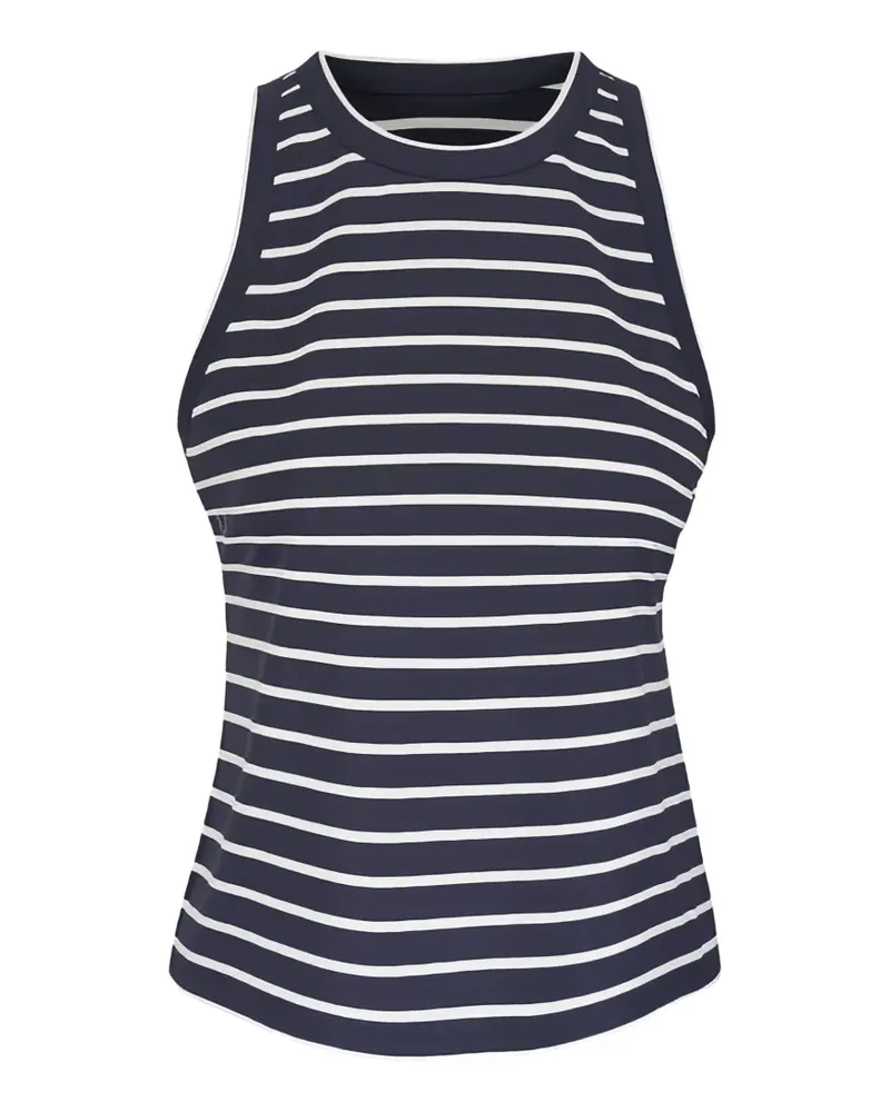 Lafayette148 striped tank top - Blau Blau