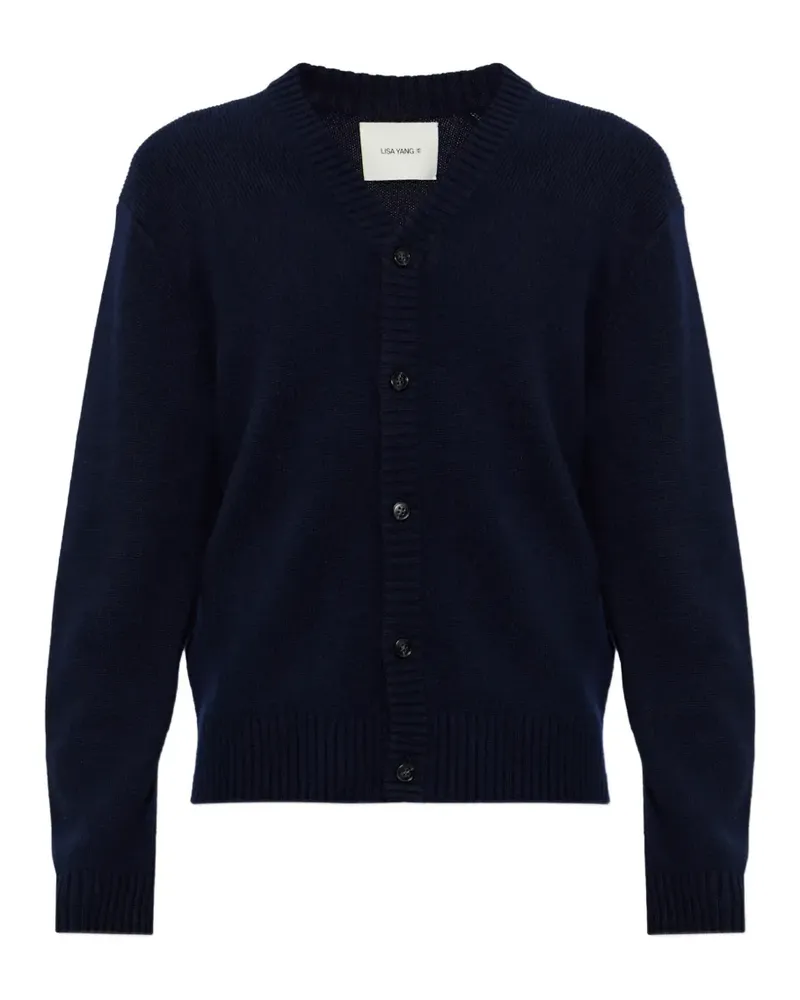 Lisa Yang Fenris Cardigan - Blau Blau
