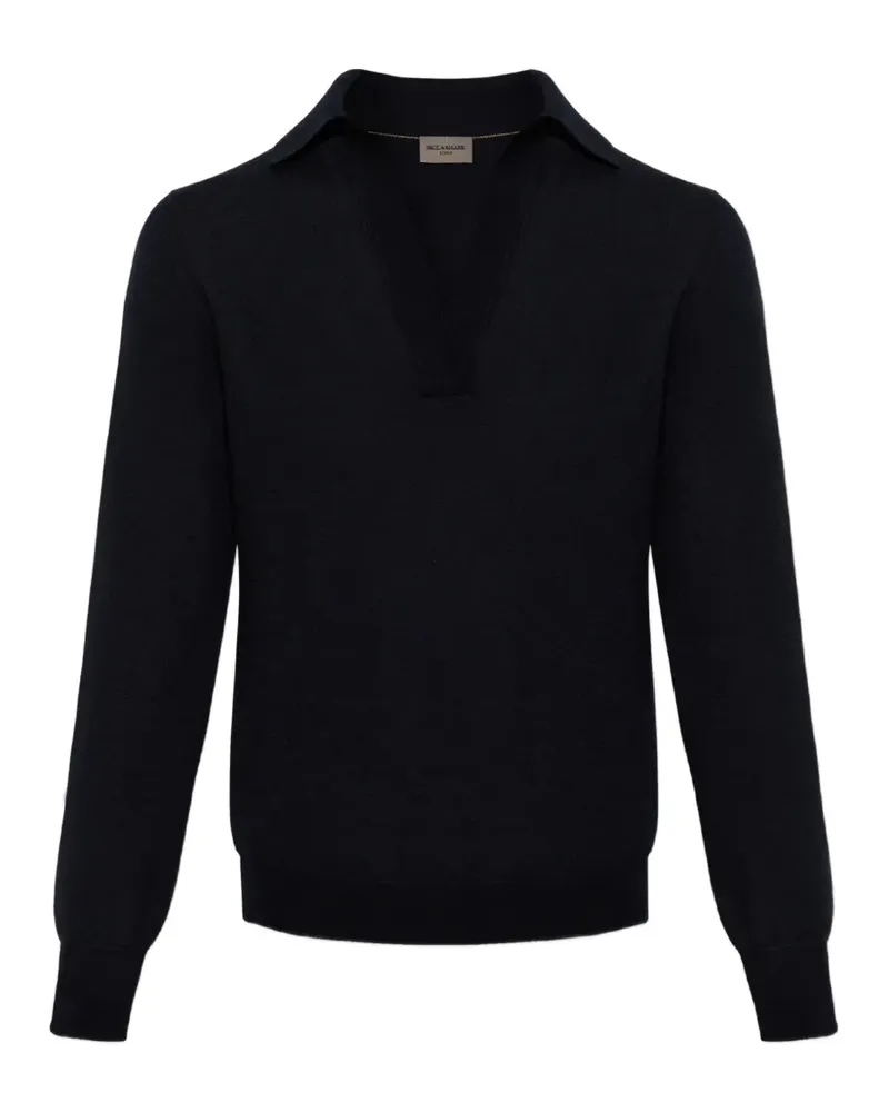 Paul & Shark Pullover mit V-Ausschnitt - Schwarz Schwarz