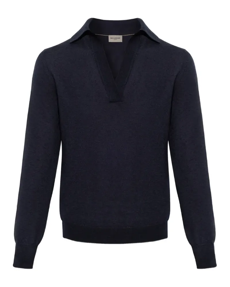 Paul & Shark Pullover mit V-Ausschnitt - Schwarz Schwarz